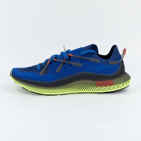 Adidas Original Men\'s 4D Fusio \'Bold Blue/Light Flash Yellow\' H04509 size 10.5 main image 6